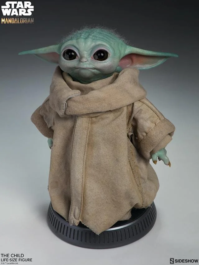 【IN STOCK】Sideshow Star Wars The Child Baby Yoda 1/1 scale Life-Size Figure