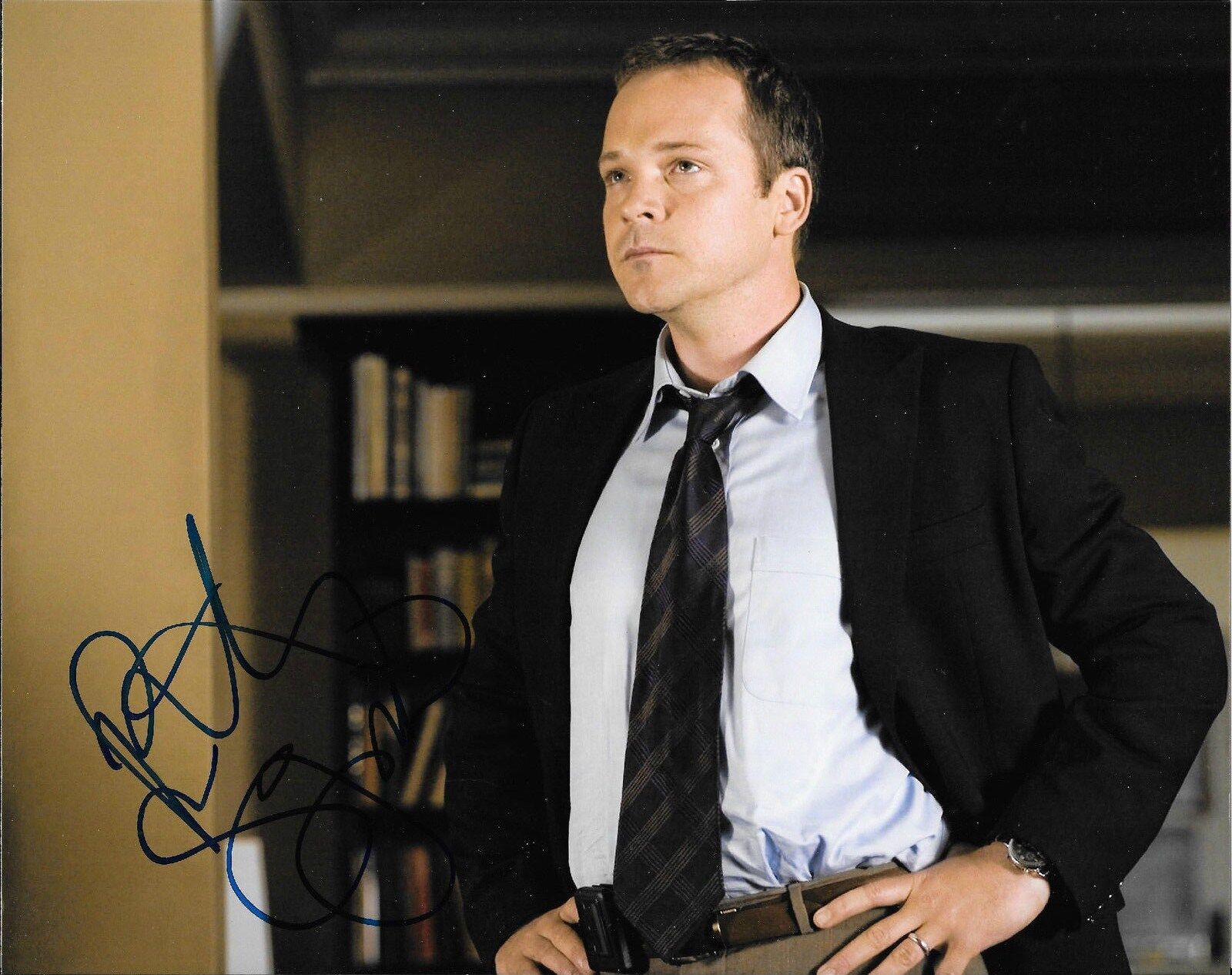 GFA Flightplan Movie Star * PETER SARSGAARD * Signed 8x10 Photo Poster painting P3 COA