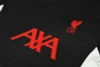 Kids Kit Liverpool 2025-26 Black Sports Suit Chandal