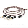 Earphone Wire Silver-Plated Copper OFC Copper Earphone Cable for TRN MT1 MAX TA4