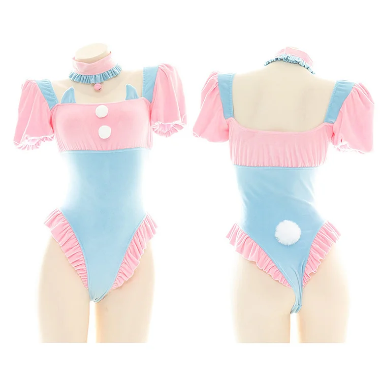 Cosplay Cartoon Bunny Ears Lingerie Set - Modakawa modakawa