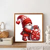 Diamond Painting-DIY Full Round Drill Heart Gnomes