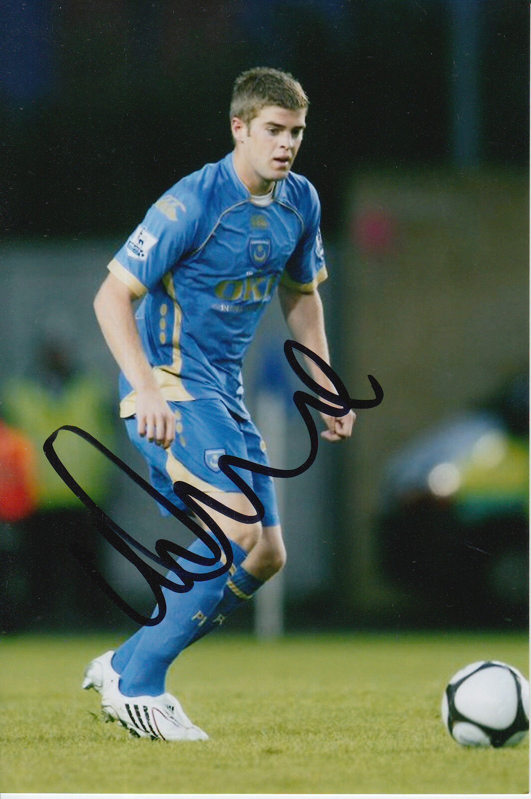 PORTSMOUTH HAND SIGNED MARTIN CRANIE 6X4 Photo Poster painting 1.