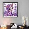 Purple Unicorn - Crystal Rhinestone Diamond Painting
