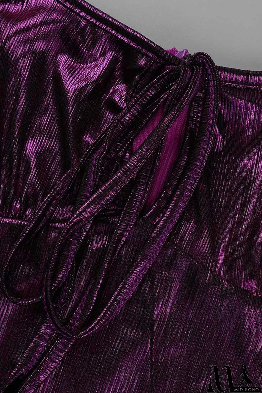 MidiSono - Red Sexy Solid Patchwork Square Collar One Step Skirt Dresses