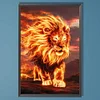 Diamond Painting-DIY Full Round Drill Lion(40*60CM)