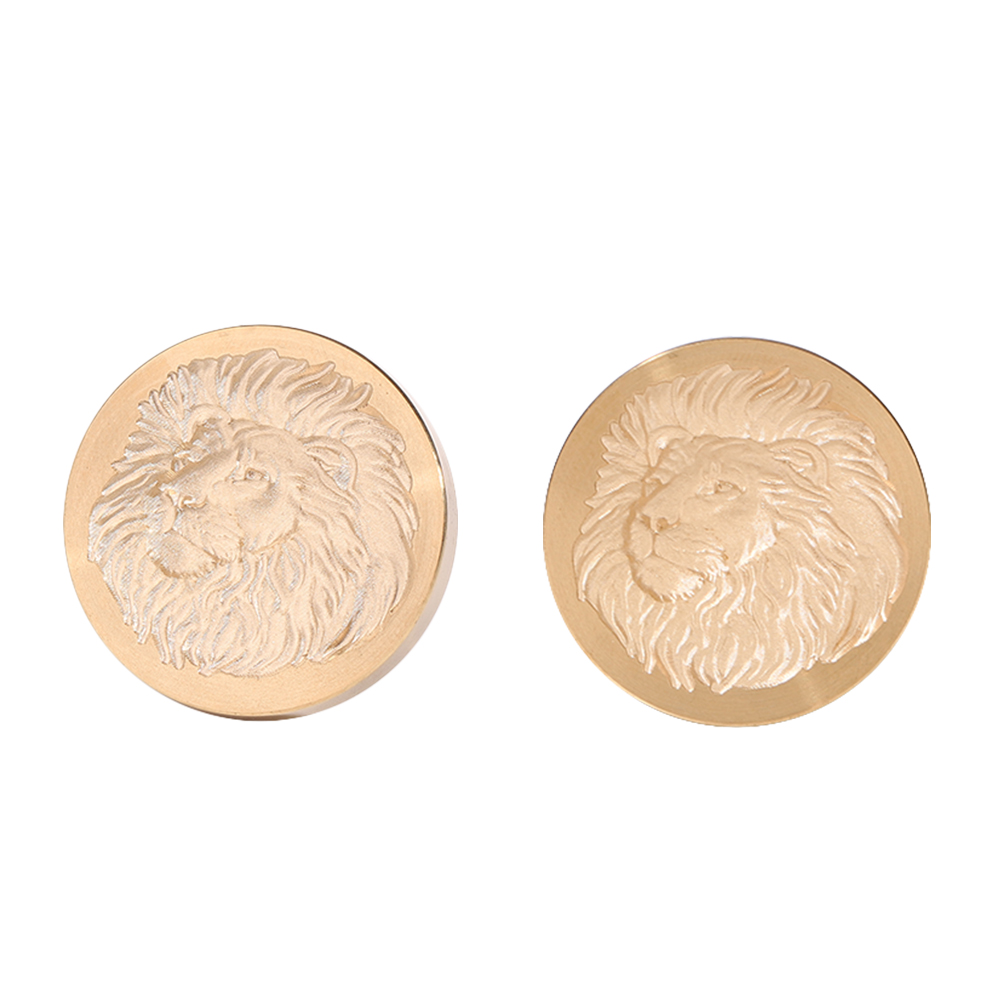 

25mm Lion Wax Seal Stamp Copper Head - Wax Seal Stamp, 501 Original