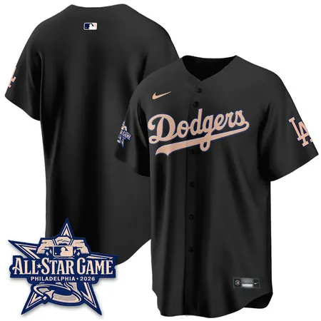 Youth Los Angeles Dodgers Black 2026 MLB All-Star Jersey