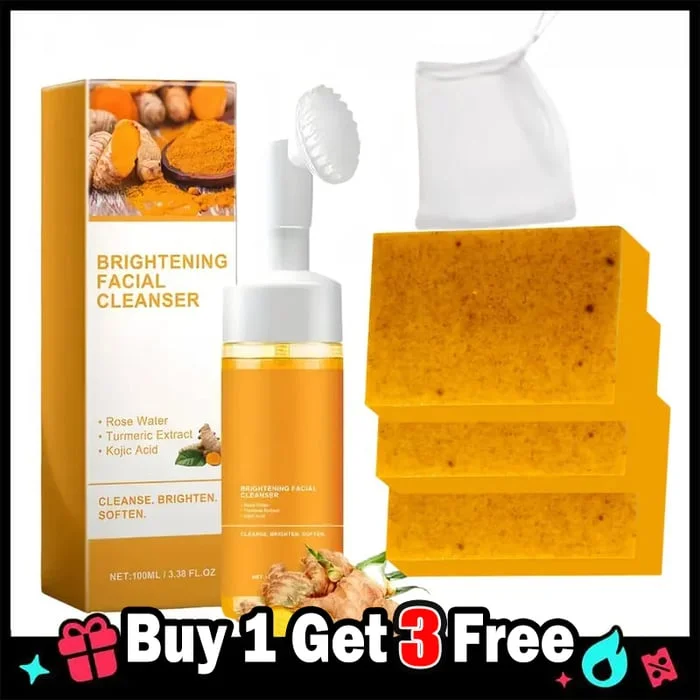 ✨Final 3-hour Buy 1 Get 4 Free🎁Turmeric Wash and Care two PieceSet