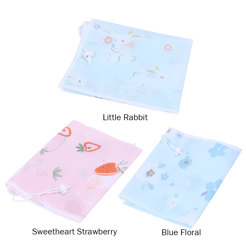 Dustproof Cloth Roll Painting Pouch Waterproof Embroidery Organizer for Home