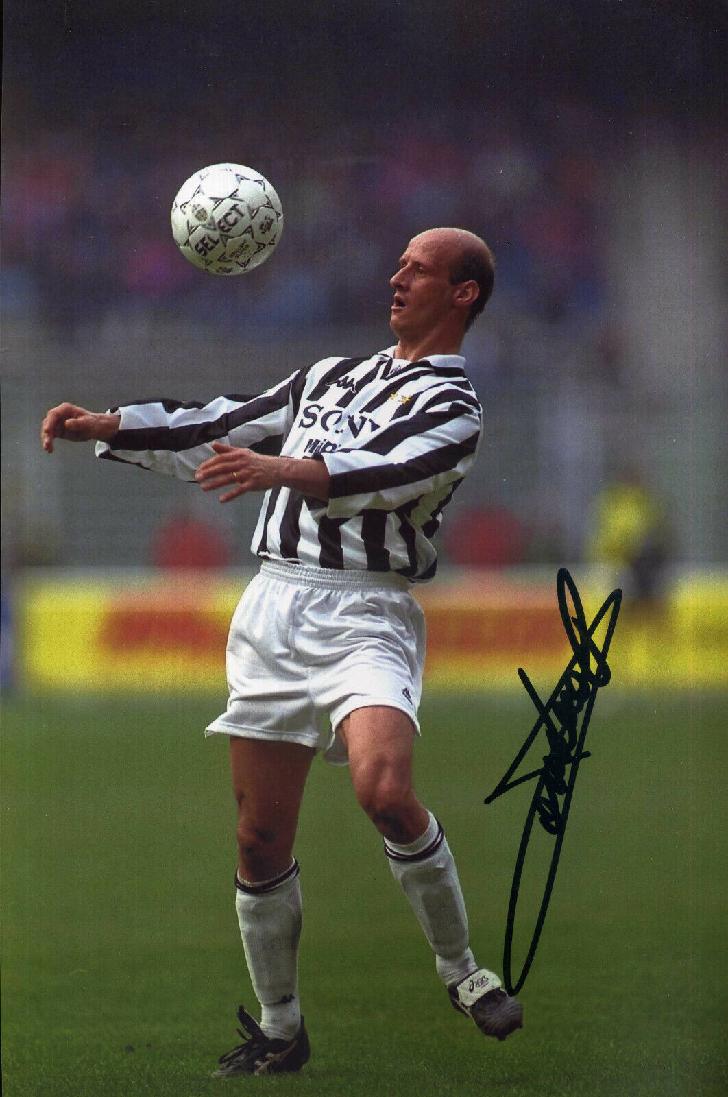 ATTILIO LOMBARDO Signed Photo Poster paintinggraph - Juventus / Sampdoria & Italy - Preprint