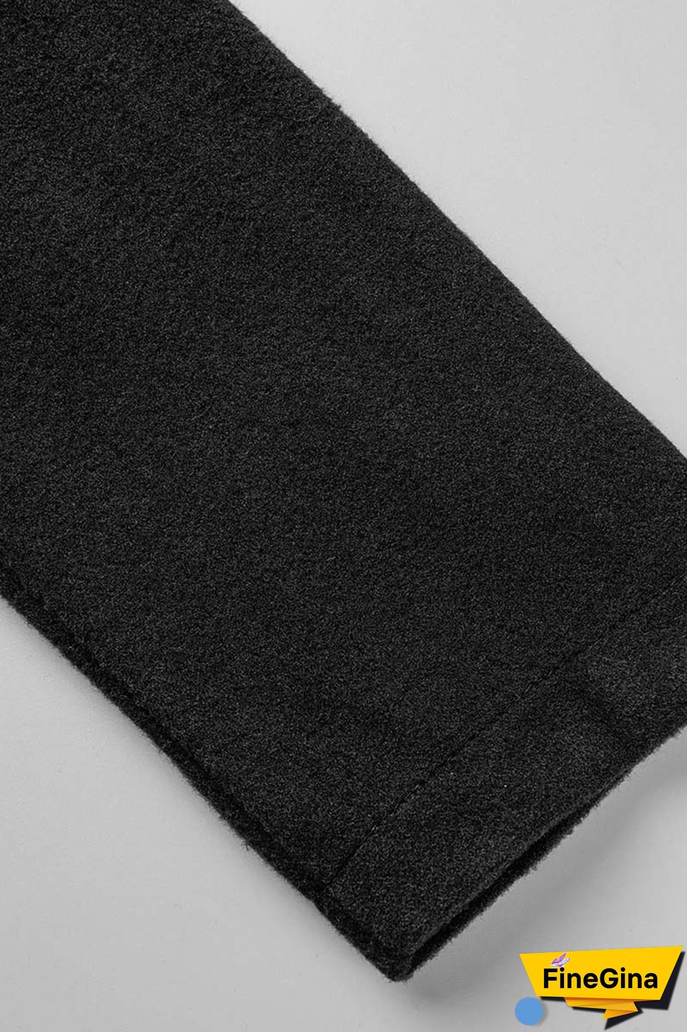 Pink Casual Solid Cardigan Turndown Collar Outerwear