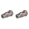 2pcs - Extension Filter Stainless Steel Oxygen Sensor Extension Spacer O2 Sensor Spacer