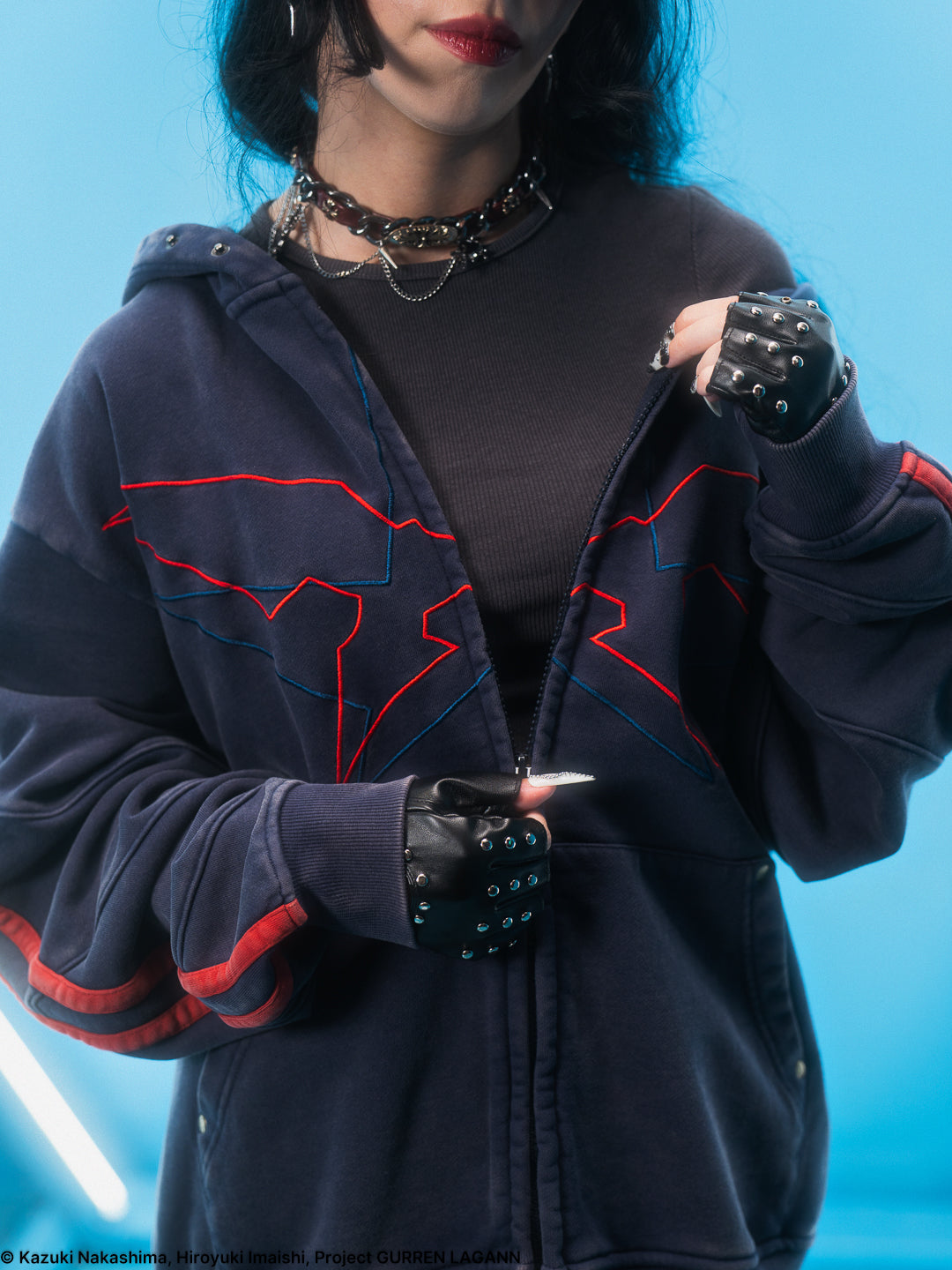 Simon the Digger Blue Hoodie