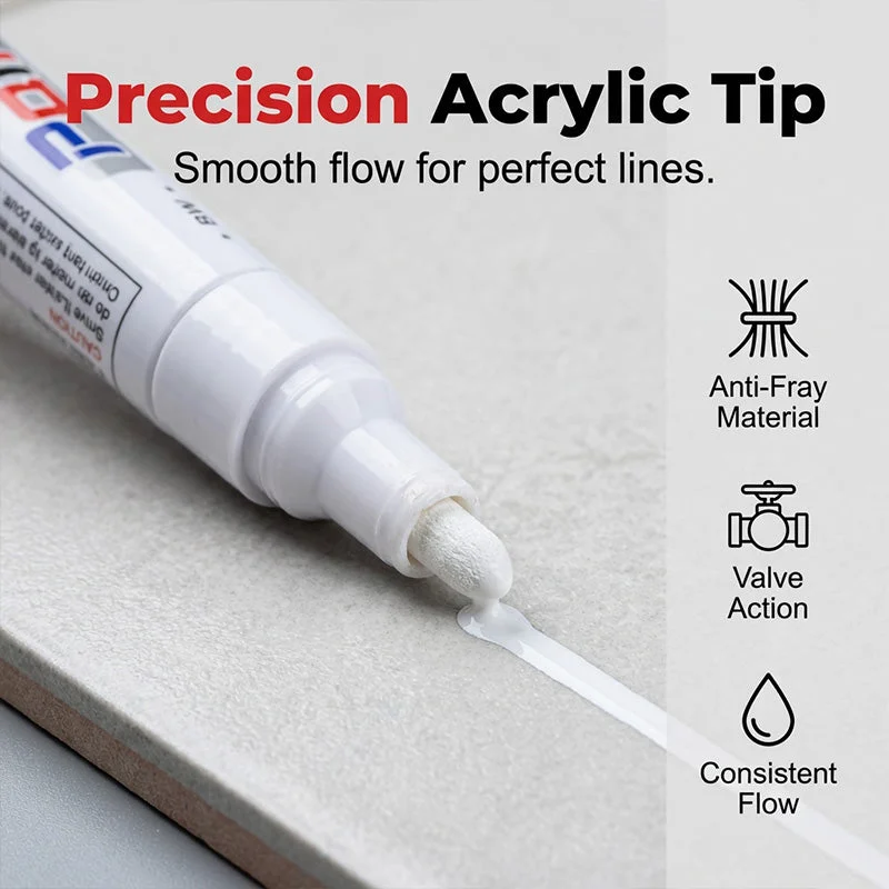 Precision acrylic tip