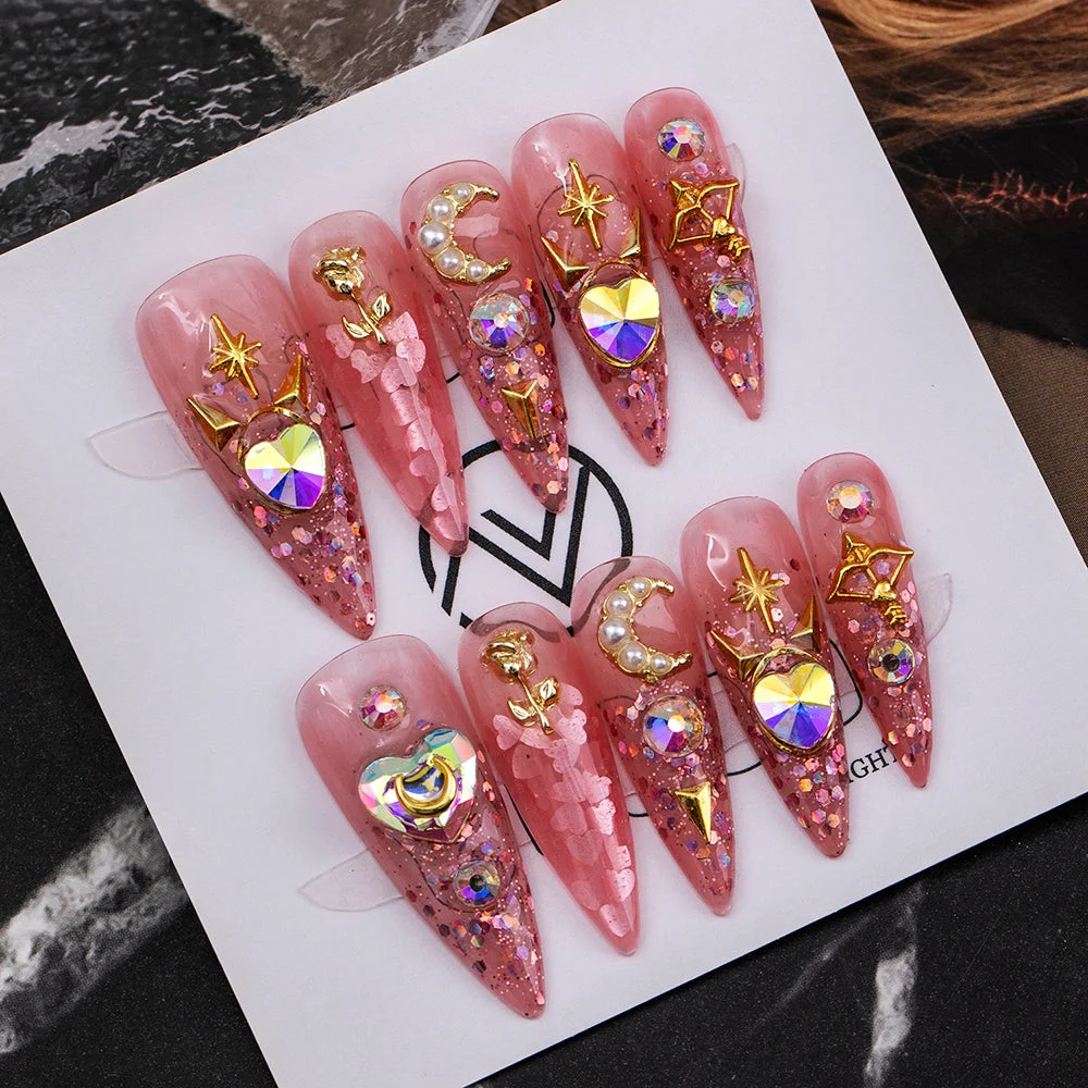 Nail Art Handcrafted by Professional Manicurists-Z1-Z12