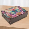 (US Local)Diamond Painting Storage Box DIY 5D Diamond Painting Jewelry Box (Butterfly A)