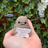 Cadeau Dr&ocirc;le de Pomme de Terre Positive Tricot&eacute;e