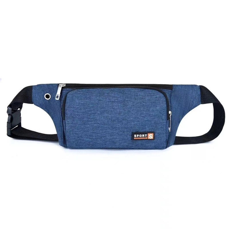 Sports Waist Bag Women’s Mobile Phone Bag Men’s Multifunctional Running Fitness Outdoor Leisure Waist Bag Cash Collection Fashion Waist Bag