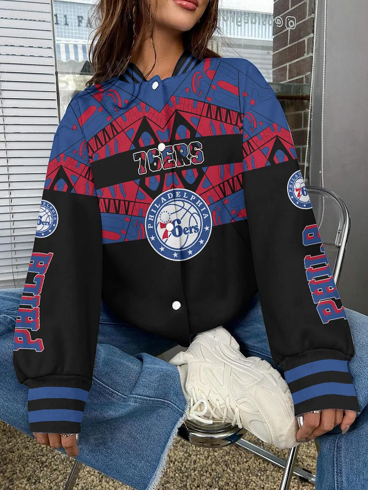 Philadelphia 76ers Limited Edition Full-Snap Casual Jacket