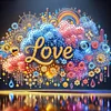 Love - Crystal Rhinestone Diamond Painting