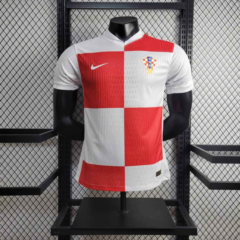 Croatia 2024 Home Stadium Jersey - Player Version