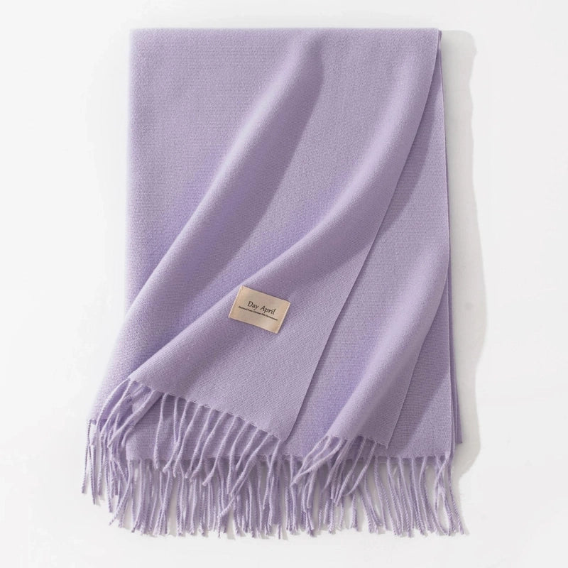 Scarf Winter Warm Windproof Shawl Women’s High-end Korean Style Women’s Cashmere Scarf