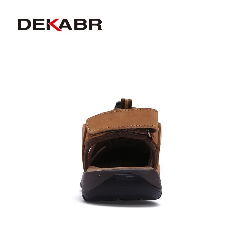 DEKABR Summer Sandals Men's Sneakers Men Slippers Flip Flops Casual Shoes Beach Outdoor Breathable Sandalias Fashion Men Shoes