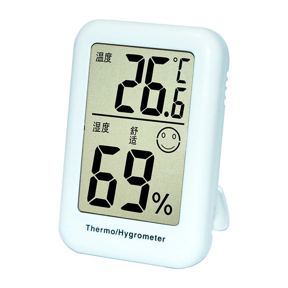 

Electric Digital Temperature Humidity Meter Thermometer Hygrometer (Blue), Light blue, 501 Original