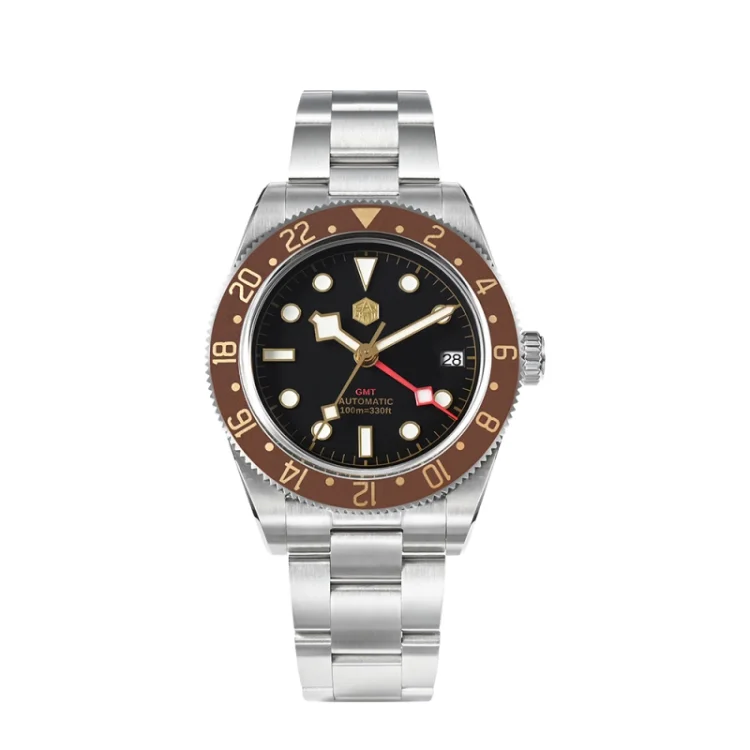 ★April Sale★San Martin NH34 BB58 GMT Watch SN0109 V2 San Martin Watch san martin watchSan Martin Watch