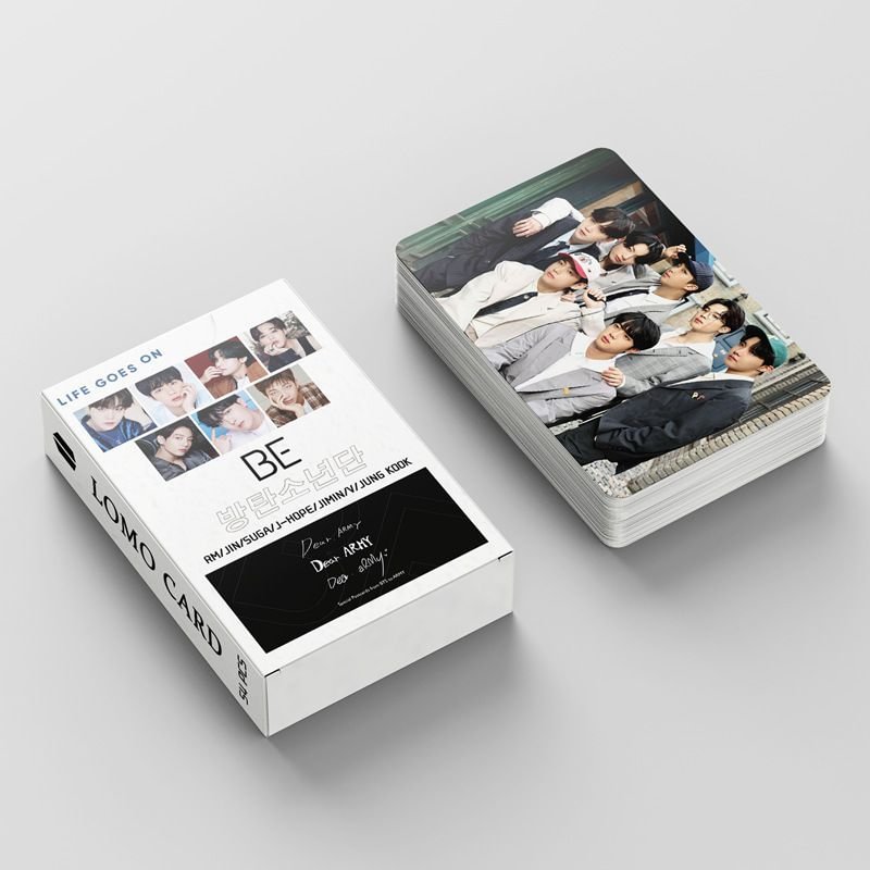 BTS BE 2021 Season's Greeting Lomo Card