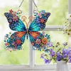 Acryl Blume Schmetterling - 5d DIY Handwerk Anhänger