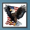 Diamond Painting -DIY Full Round Drill Flag Eagle