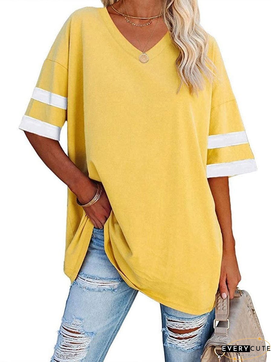 Women's Summer Casual Half Sleeve T-Shirt Top