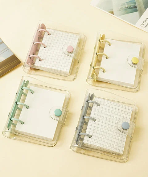 Pocket Portable PVC Cover Bullet Journal-Himinee.com