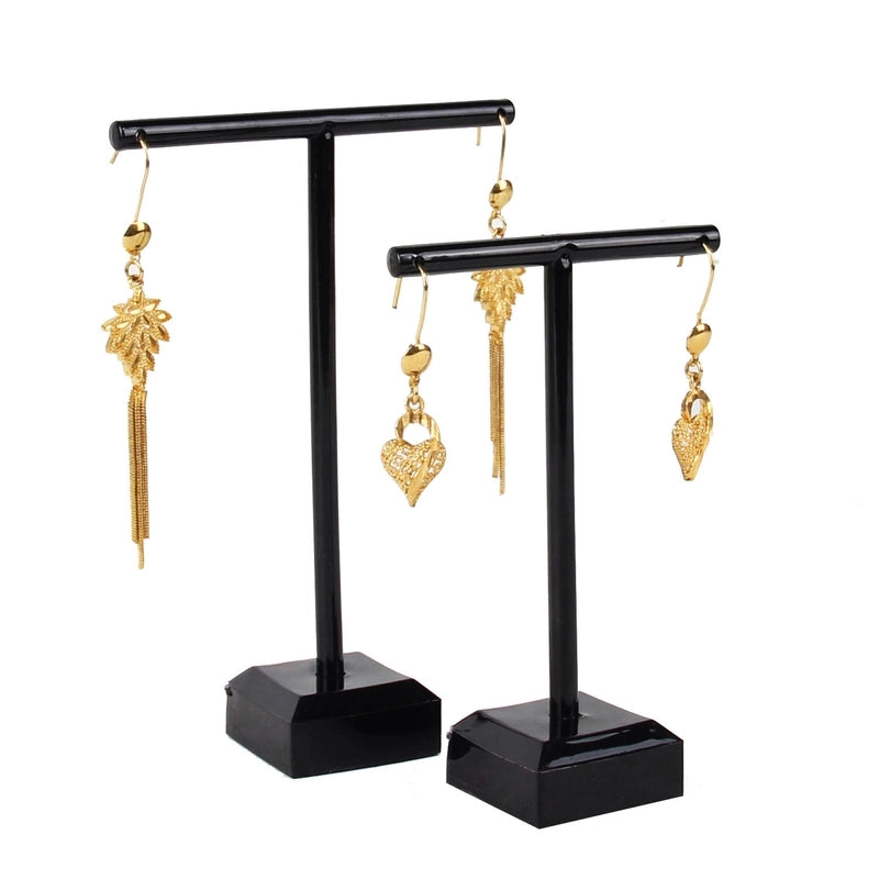 Jewelry Rack Plastic Two-piece Earrings Jewelry Storage Store Display Props Stall Earrings Display Stand