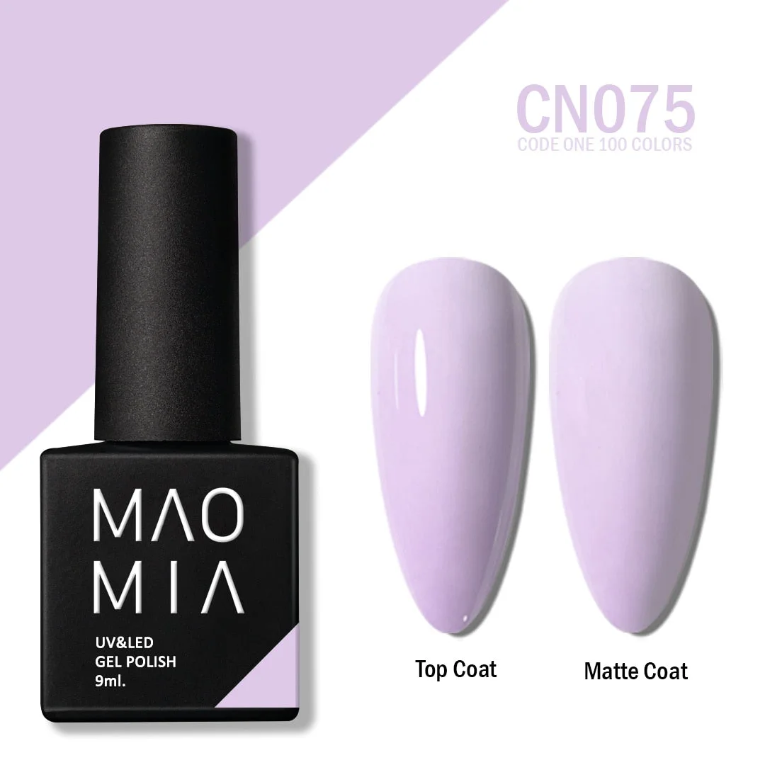 MAOMIA CODE ONE Gel Polish 100 Colors Soak Off UV/LED 9ML Professional Salon Nail Paint Semi Permanent Manicure
