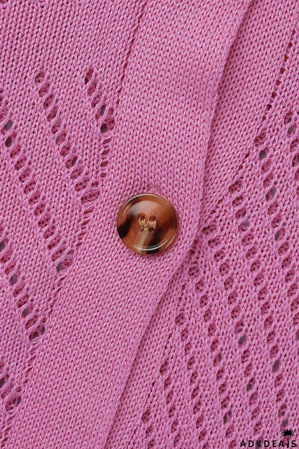 Green Yellow Sexy Solid Hollowed Out Patchwork Buckle Turndown Collar Half Sleeve Two Pieces