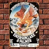 Emerson Lake & Palmer - Vintage Metal Signs(12*16Inch) - Music