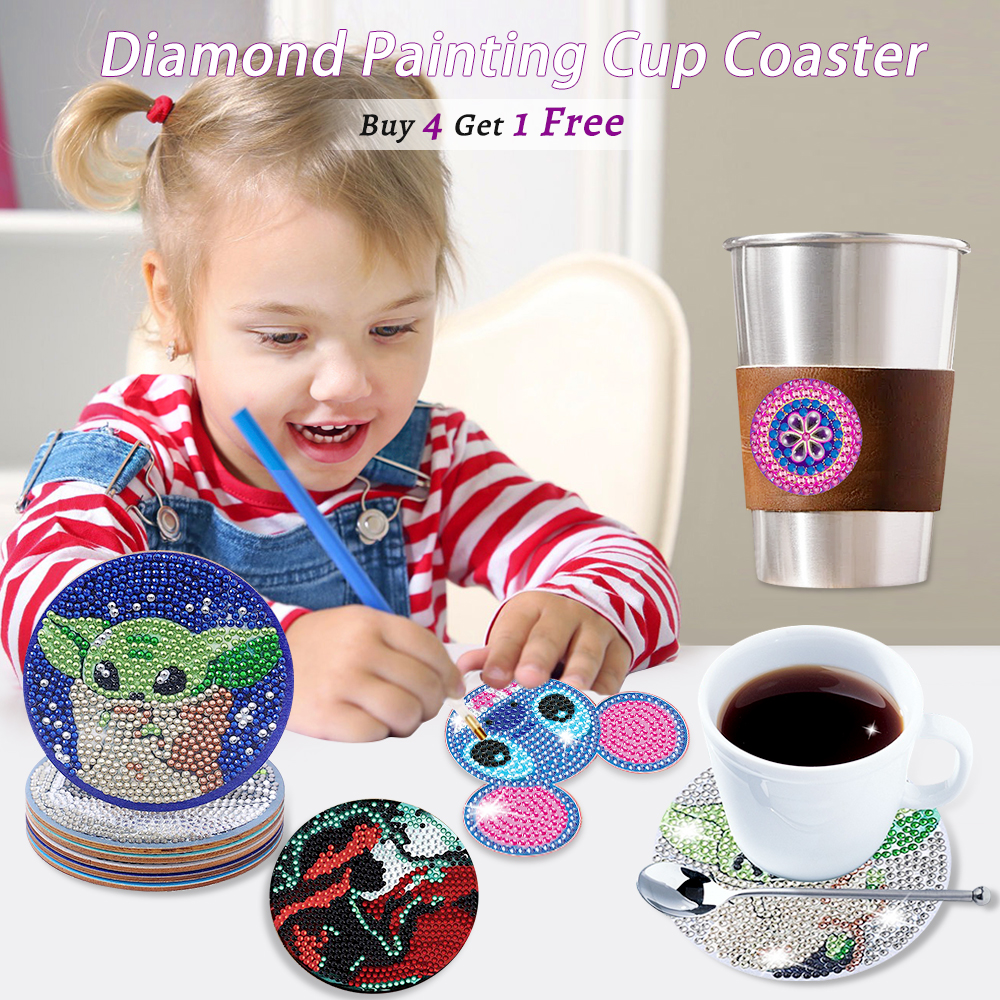 Ecoolbuy Diamond Painting Kits all Buy 4 Get 1 Free for 20,000+ Kits