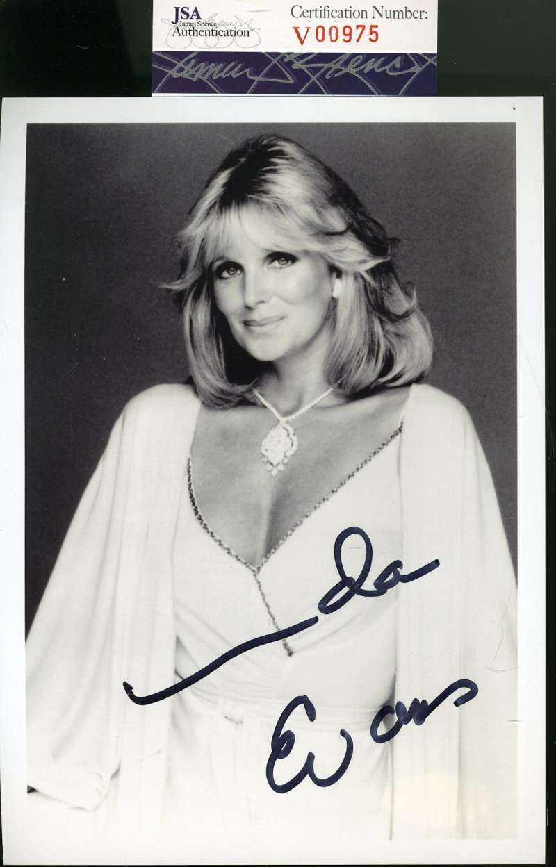 Linda Evans Jsa Coa Hand Signed 5x7 Photo Poster painting Autograph Authenticated