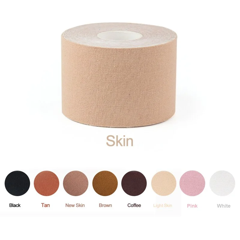 Billionm 1 Roll Women Boob Lift Tape Nipple Covers Sticker Free Cut Breast Chest Pasties Adhesive Tape Sticky Push Up Invisible Bra Pads