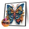 Peinture de diamant en forme de papillon-30*30cm