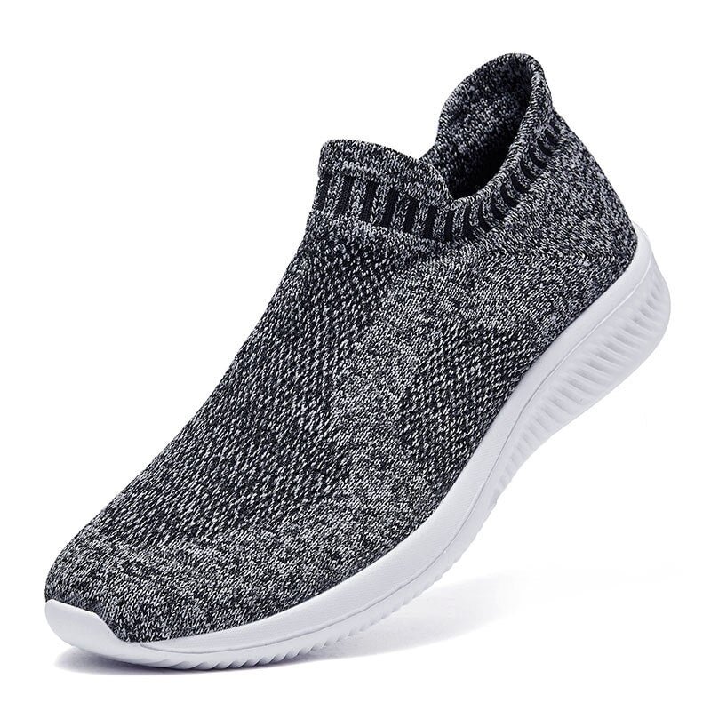 Running Shoes For Men MD Sole Sneakers Breathable Comfort Sock Non-slip Male Mesh Sports Shoes Casual  Weave Super Light Shoes