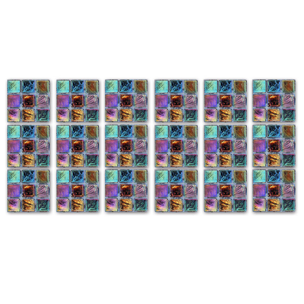 

18Pcs Waterproof Tiles Wall Stickers Adhesive Bathroom Kitchen Waist Line, 501 Original