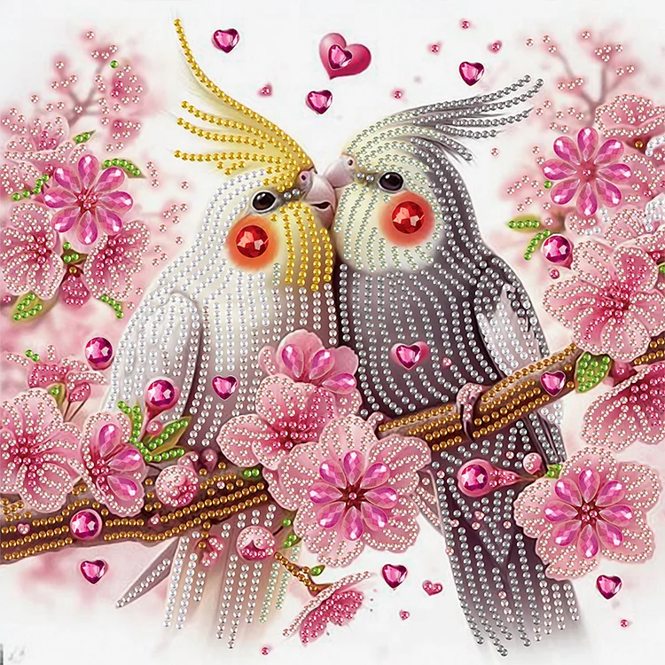 Parrot - Partial Drill - Special Diamond Painting(30*30cm)