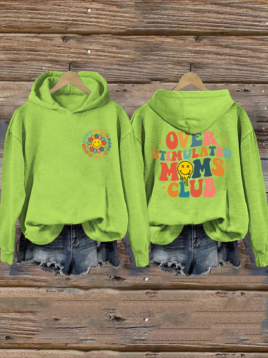 Overstimulated Moms Club Hoodie