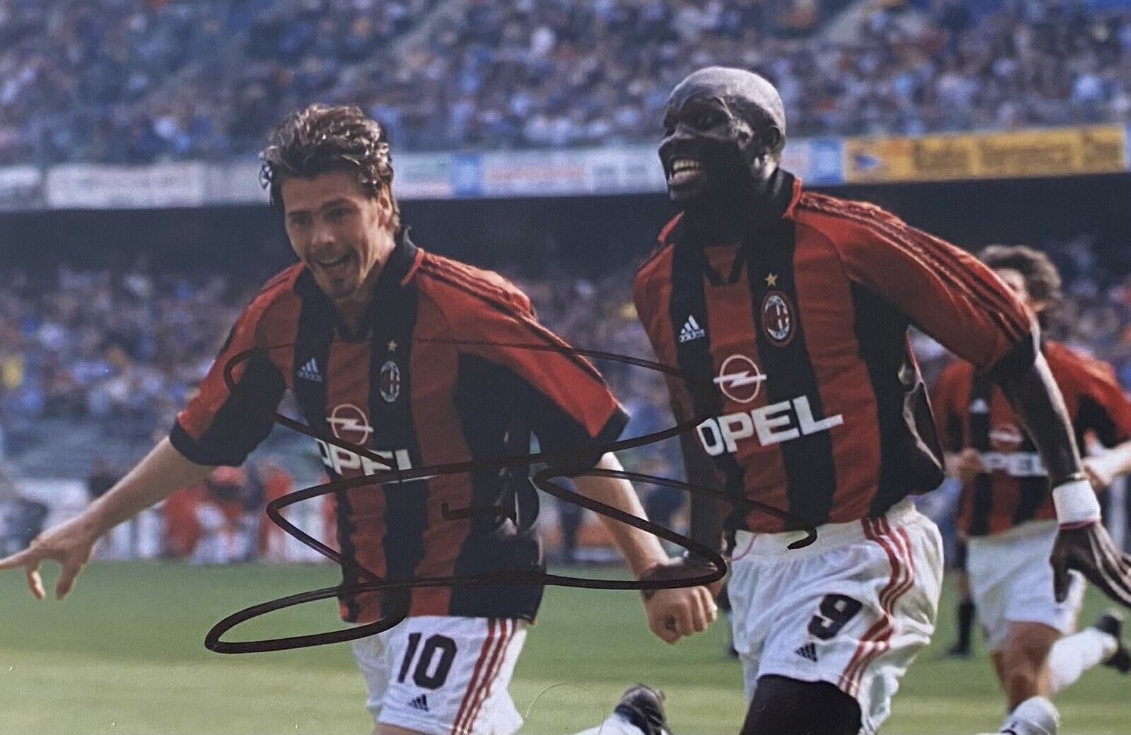 Zvonimir Boban Genuine Hand Signed AC Milan 6X4 Photo Poster painting