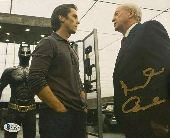 Michael Caine signed autographed 8x10 Photo Poster painting Beckett COA OSCAR Dark Knight