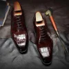 Mens Luxury Oxfords Dress Shoes